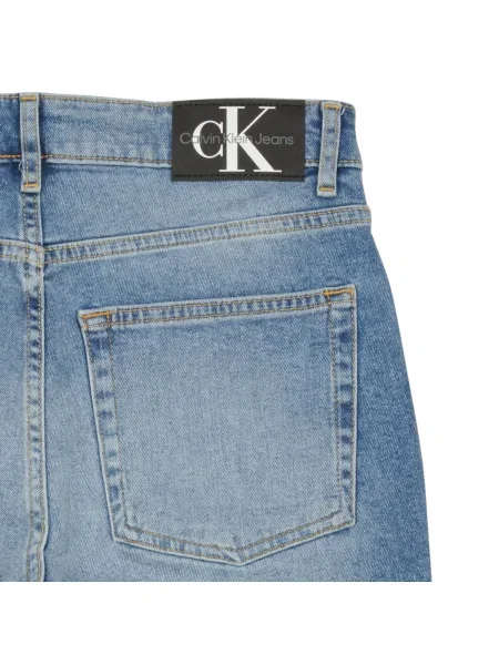 Pantaloni copii Calvin Klein Jeans albastru
