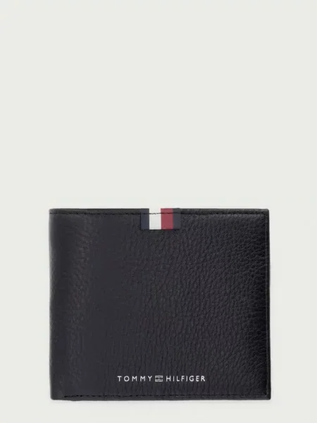 Tommy Hilfiger De piele portofel Business Corporate negru