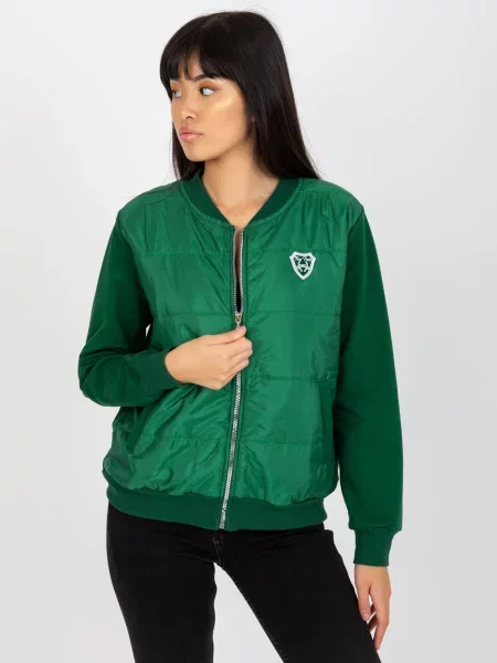 Hanorac Fashionhunters verde