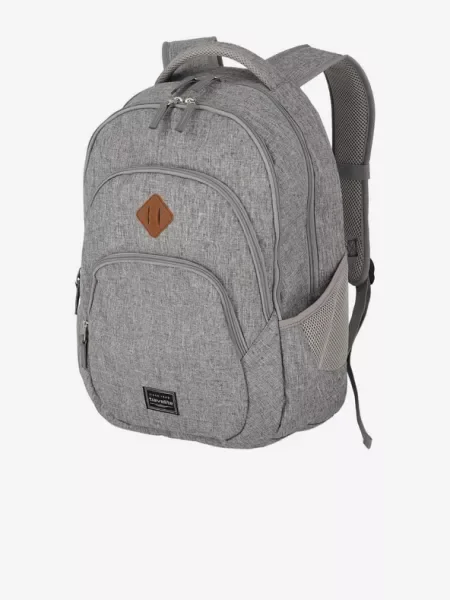 Travelite Basics Melange Hátizsák szürke