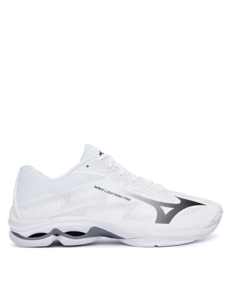 Mizuno Παπούτσια Σάλας Wave Lightning Pro λευκό