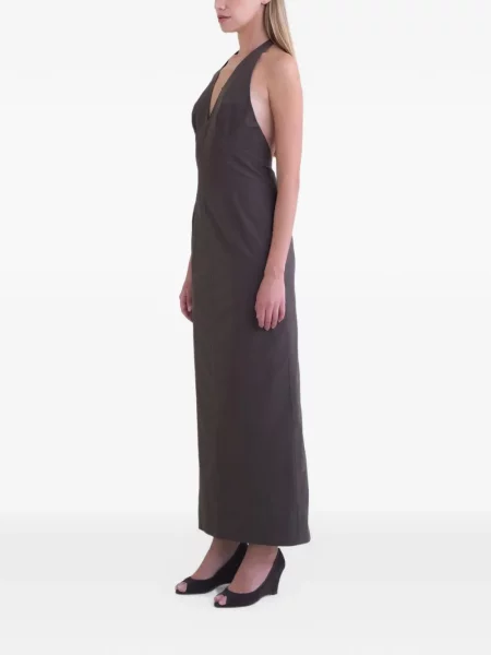 Rochie maxi Belle Anna maro