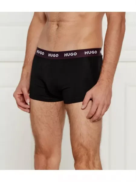 Hugo Bodywear 3 db-os boxeralsó szett TRUNK fekete