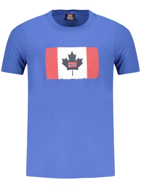 Tricou Norway 1963 scurt albastru