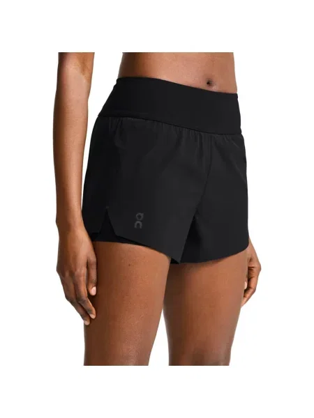 Šortky On Running Shorts Black XL černé