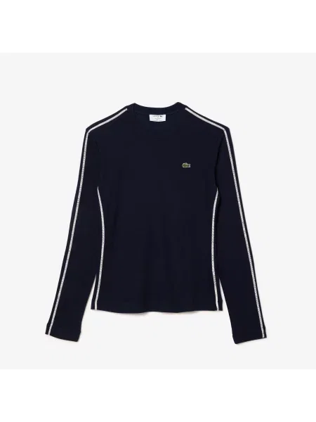 Lacoste French Made Long Sleeved T-Shirt granatowa