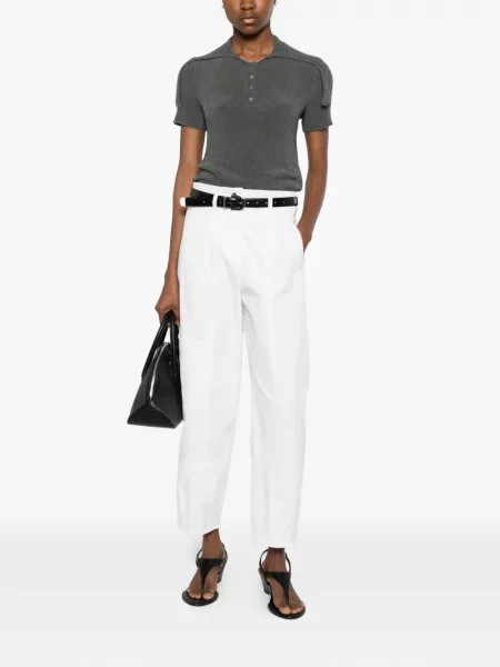 Pantaloni Max Mara alb