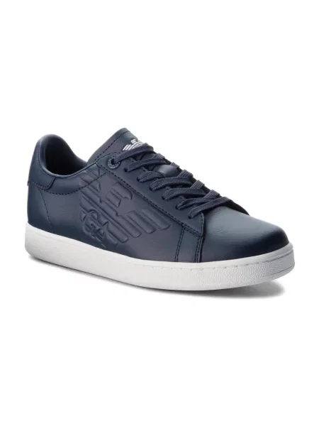 Sneakersy Emporio Armani niebieskie