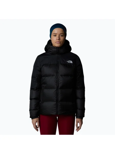 Дамско пухено яке The North Face Diablo Down Hoodie black heather/blk черно