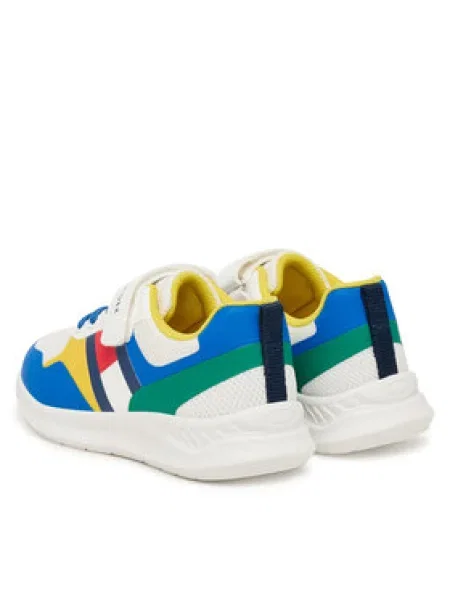 Tommy Hilfiger Sportcipők Flag Low Cut Lace-Up/Velcro M Színes fehér