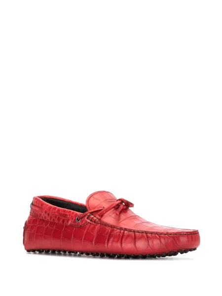 Pantofi loafer Tod's roșu