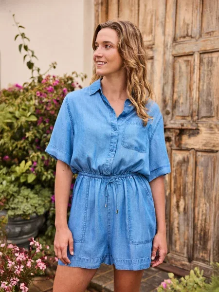 Kombinezon Olivia Light Blue niebieski