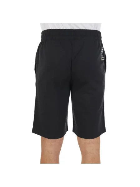 Szorty Emporio Armani Ea7 z nadrukiem niebieskie