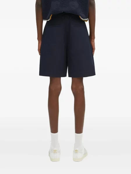 Pantaloni scurți A.p.c. plisate albastru