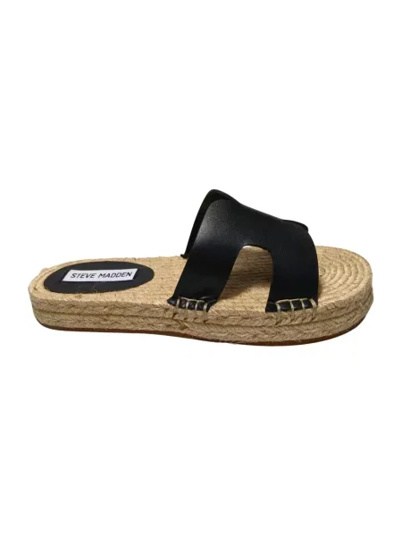 Klapki Steve Madden czarne