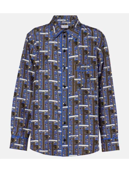 Cămașă Burberry de mătase