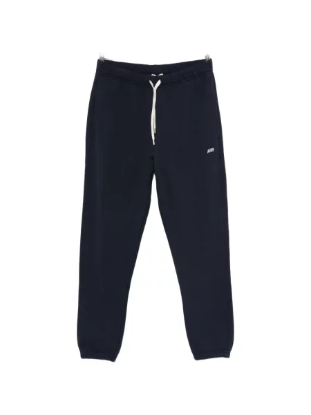 Pantaloni Autry cu broderie albastru