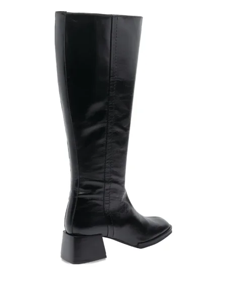 Botine Poeve din piele negru