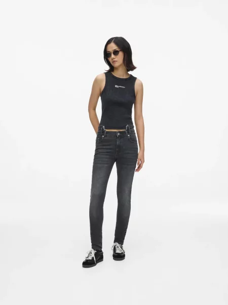 KARL LAGERFELD JEANS Jeans denim negru