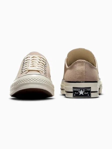 Converse Chuck 70 Vintage Canvas vintage cargo/égret/fekete gyermek edzőcipő Chuck 70 Vintage Canvas fekete