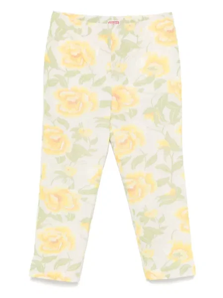Pantaloni Kenzo galben