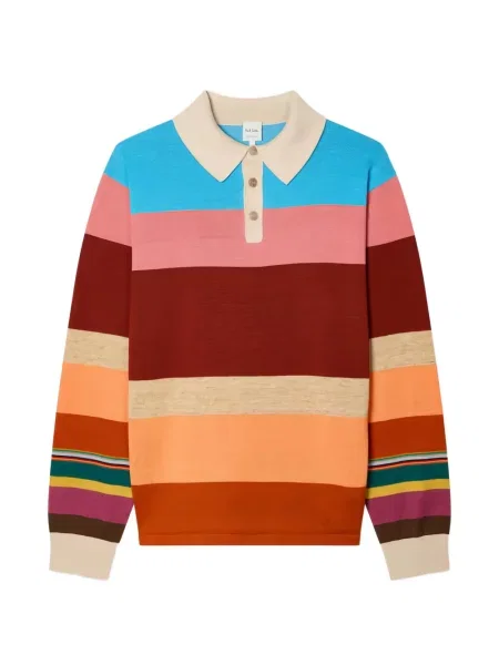 Hanorac Paul Smith de in cu dungi roșu