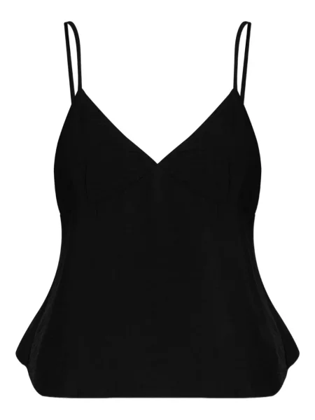 Bluză Gestuz cu decolteu în V negru