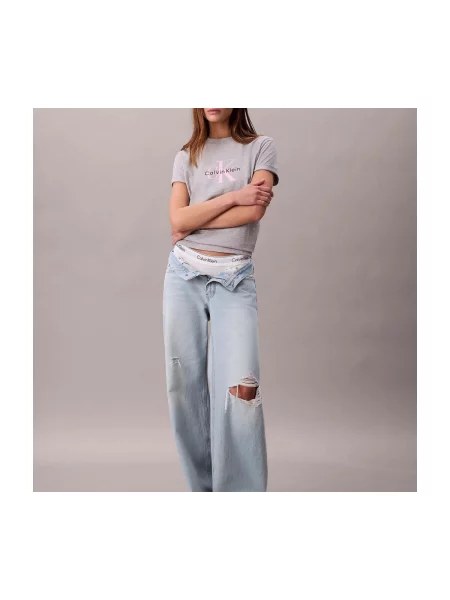 Majica Calvin Klein Jeans siva