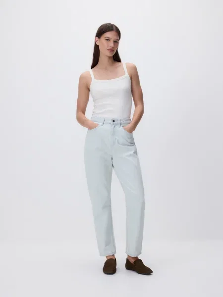 Reserved Джинси mom fit синій