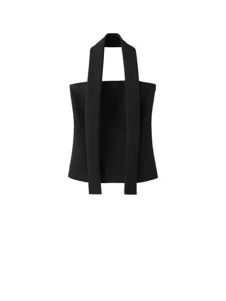 MANGO Top ZOE' čierna