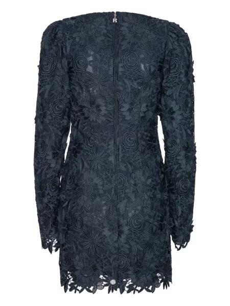 Rochie mini Rotate Birger Christensen din dantelă de costum albastru