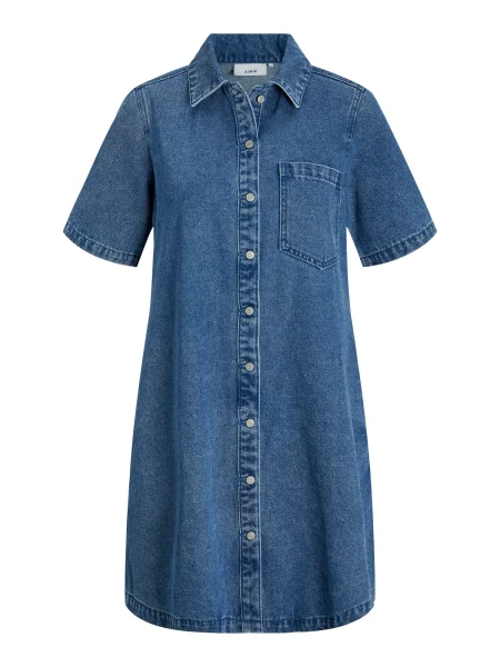JJXX Rochie tip bluză JXAMARA denim albastru