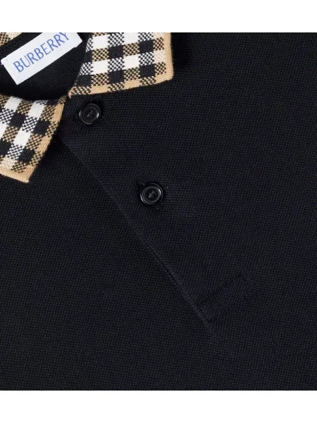 Gyerek pólóing Burberry fekete
