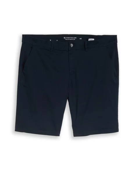 TOM TAILOR + Pantaloni eleganți închis albastru