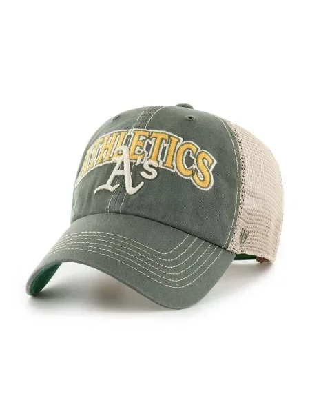 Kšiltovka 47 brand MLB Oakland Athletics s aplikací zelená