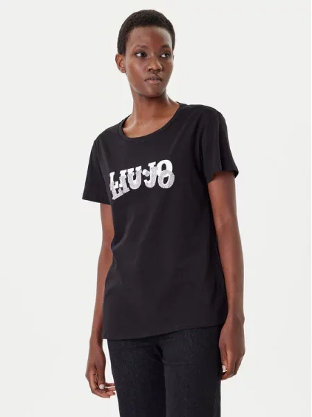 Liu Jo Sport T-Shirt μαύρο