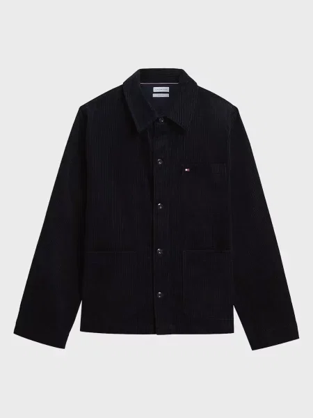 Вельветова сорочка Tommy Hilfiger чорна