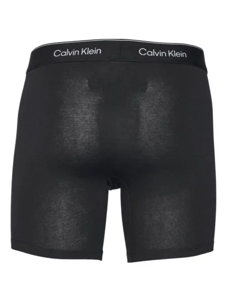 Calvin Klein Underwear Boxeri bej / bleumarin alb negru