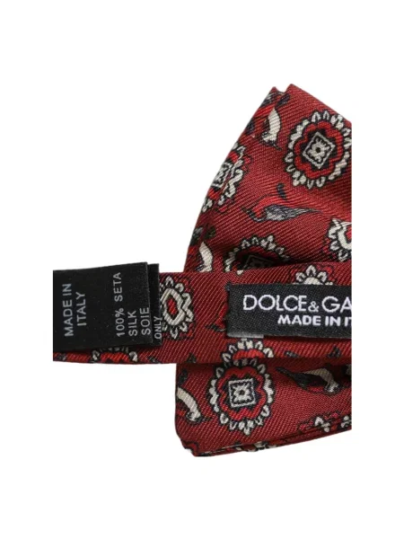 Krawat Dolce And Gabbana czerwony