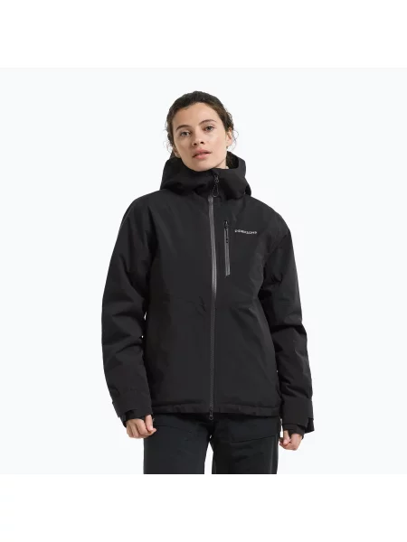 Geacă izolată pentru femei Didriksons Fiora black negru