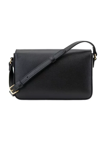 Torebka crossbody Burberry z magnetycznym zapięciem czarna