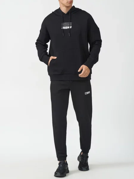 Толстовка Ea7 Emporio Armani чорна