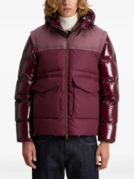 Geacă cu puf Woolrich roșu