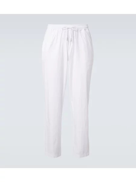 Pantaloni Fedeli alb