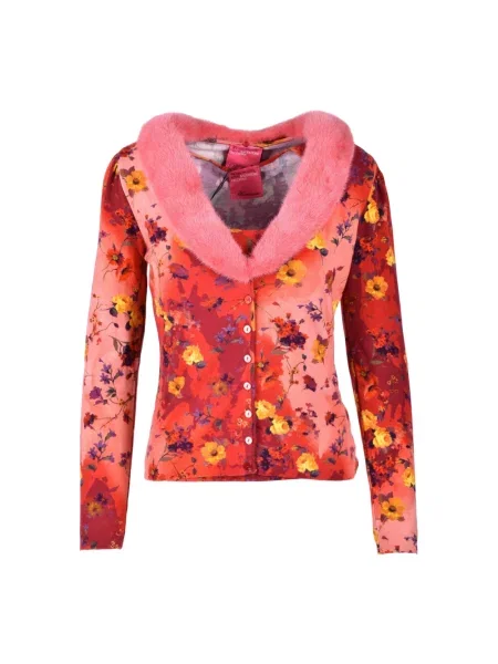 Sweter Blumarine elegancki czerwony