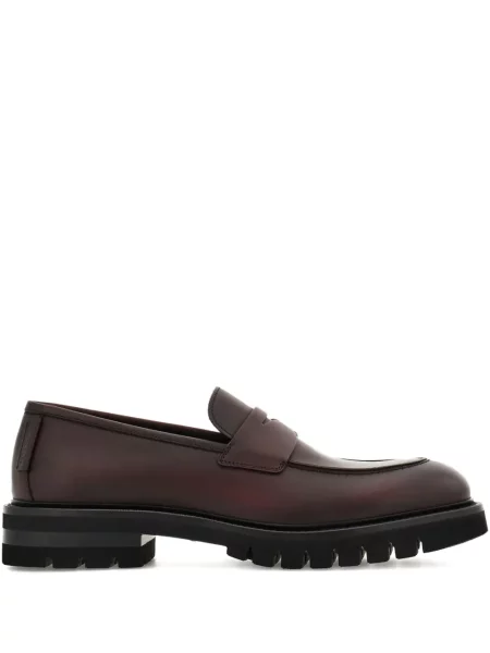 Pantofi loafer Ferragamo maro