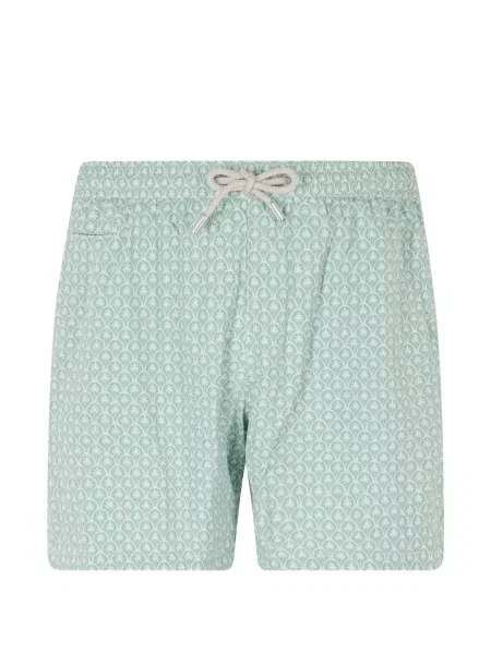 Slip de baie Mc2 Saint Barth cu imagine verde