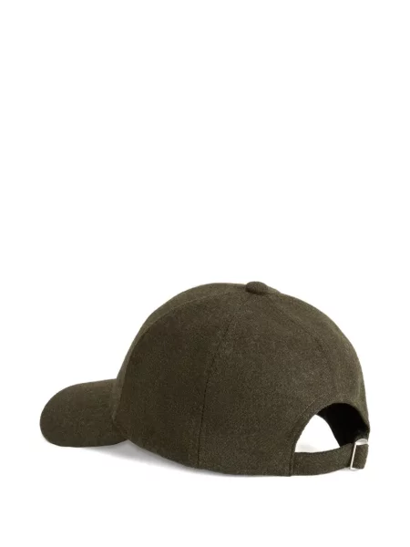 Șapcă Woolrich de lână verde
