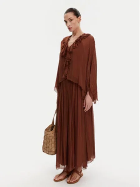 ViCOLO Halenka Oversize hnědá