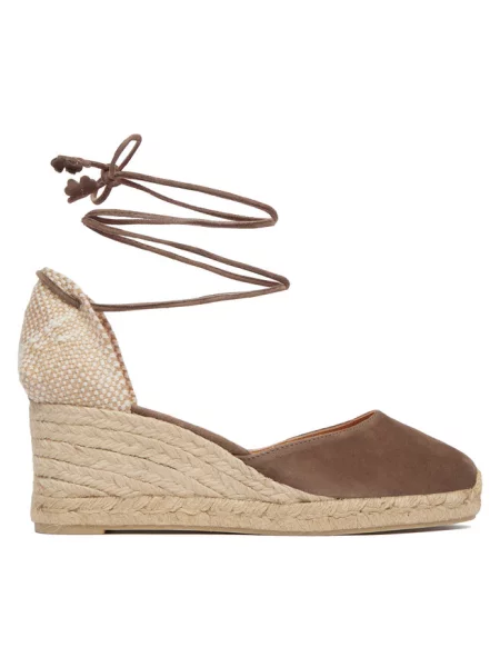 Espadryle Castañer brązowe